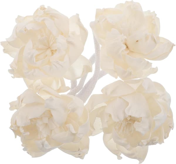 4 st vassdiffusor pionblomhuvud aromablomma eteriska oljediffusorer
