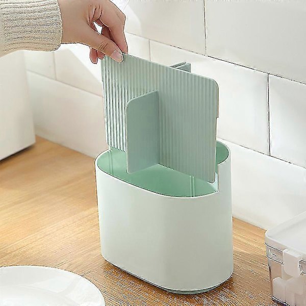 Minimalistisk Design Spispinneavlopp Stor Kapacitet Plast Stark Konstruktion Besticksavlopp Hushållsartiklar blue