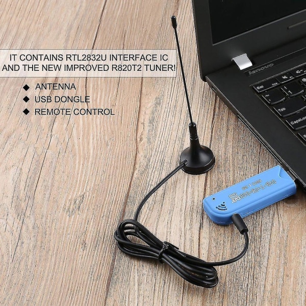 Usb 2.0 Software Radio DVB-T RTL2832U R820T2 TV Modtager