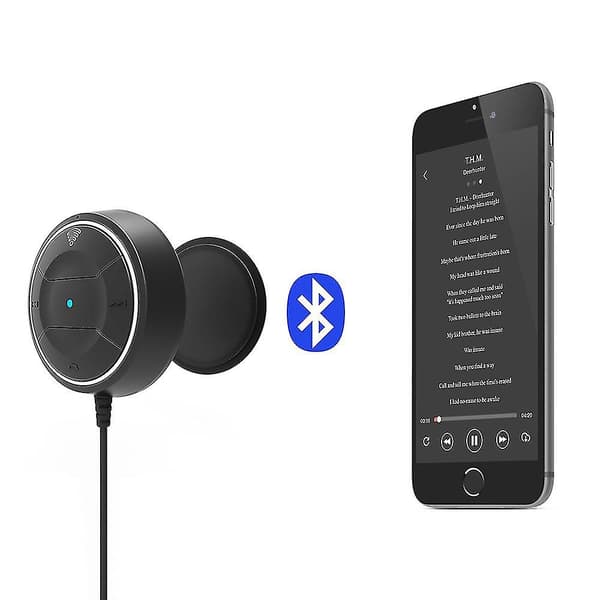 Bluetooth-mottaker bilsett med 2-ports USB-billader for iPhones