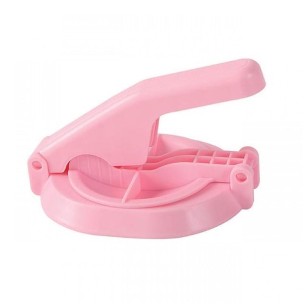 Dumpling Skin Easy Maker - Manuell Dumpling Wrapper Maker, Wonton Deigpresser Pink