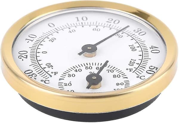 Indendørs Analog Termometer Luftfugtighed Temperaturvisning 58mm Husholdning