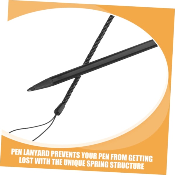 10 stk. Touchscreen Stylus Lanyard Mistet Fjederreb Pålidelig Penholder