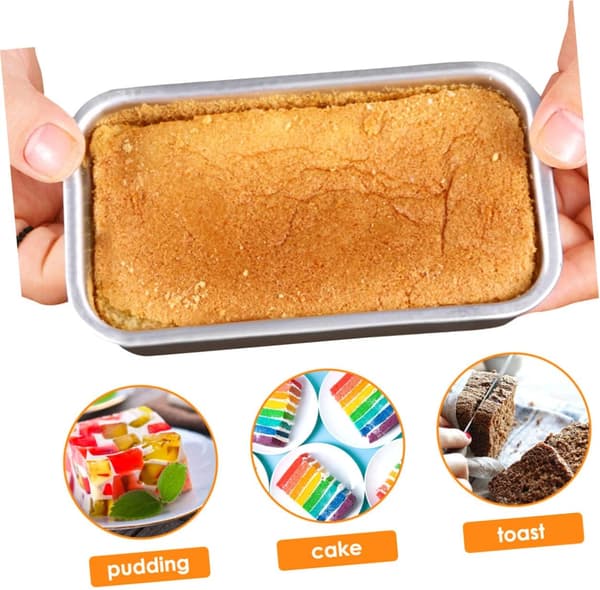 Bageform i aluminiumslegering 2 stk. Toastforme Kreativ bageform