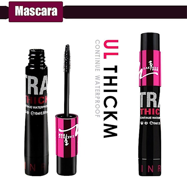 Sakinre 389 Makeup Curling Thick Waterproof Eyelashes Mascara