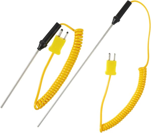 K Type Termoelement Temperatursensor Probe Rustfritt Stål Overflate- og Væskemåling