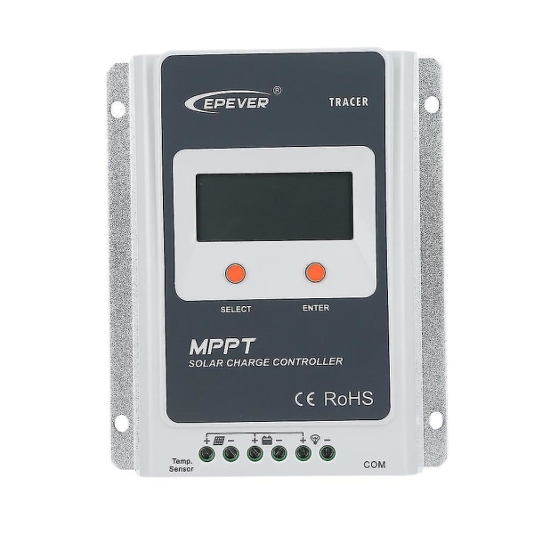 MPPT 10A Solar Charge Controller 12V/24V DC LCD-skærm