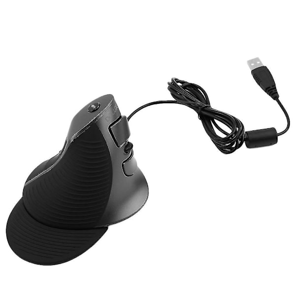 1200 DPI USB-trådbunden laserergonomisk vertikal mus