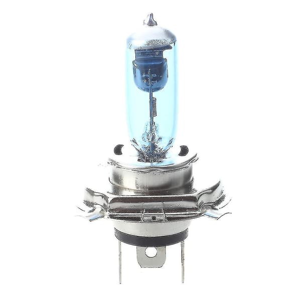 4 Halogen Bilfrontlys H4 Hvit Lys 100w 12v Premium