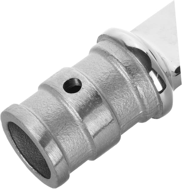 316 Rostfritt Stål Förlängd Rörplugg 25Mm Marin Bimini Topplock Extern Ögonände Båtbeslag