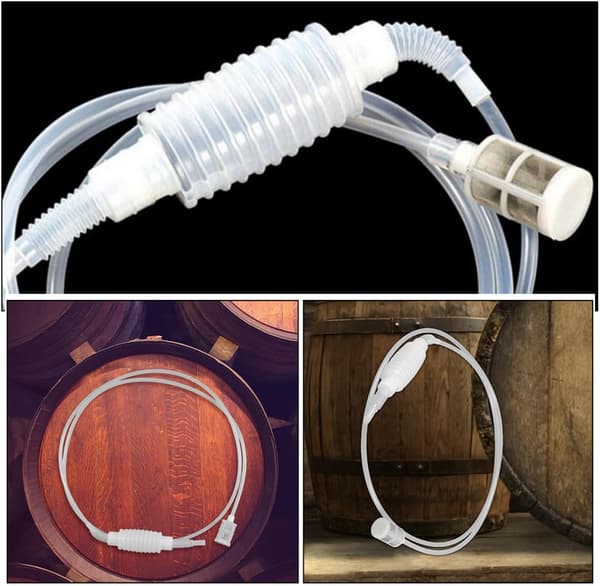 2 st hävertpump för hembryggning för vin- och ölöverföring