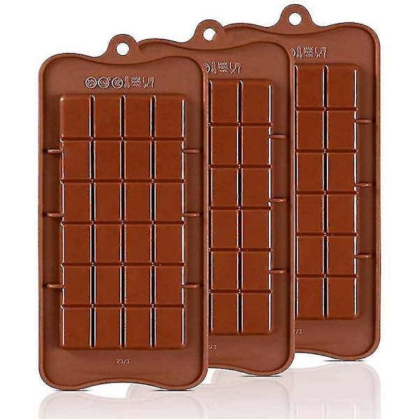 Silikonforme 6 stk Chokolade Slik Dessert Bage