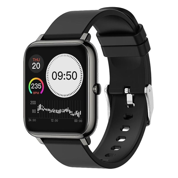 Smart Watch Puls Blodtryck Smart Bluetooth Armband Watch One Piece Black