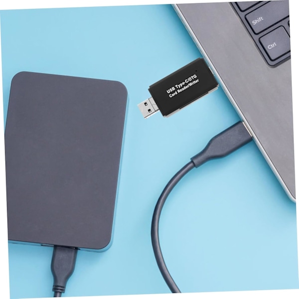 Kortläsare Multi USB Typ C Kortadapter Hög Prestanda Lätt att Använda
