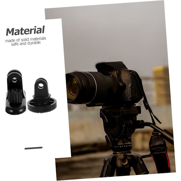 Stativfäste Adapter för Kamera 4st Set 5mm Platta Huvuden Passar för Action Kamera Tillbehör