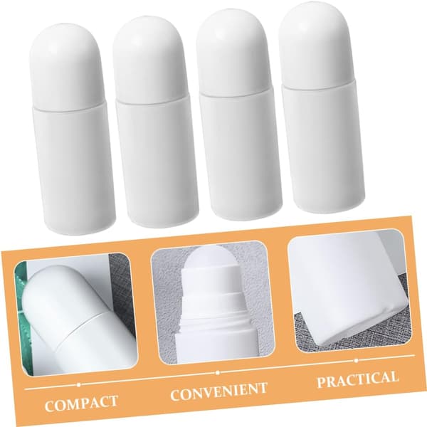 10 stk. 30 ml roll-on beholdere genopfyldelige plastikparfumeflasker