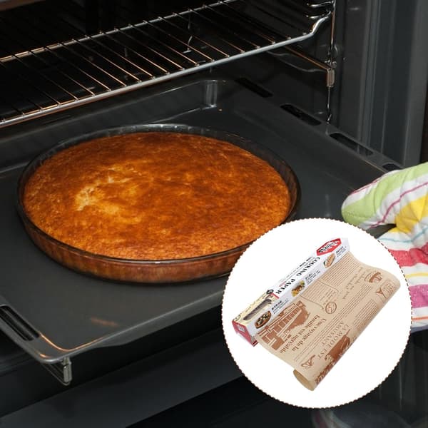 2 ruller oljeabsorberende bakepapir forhindrer flekker gir jevn oppvarming