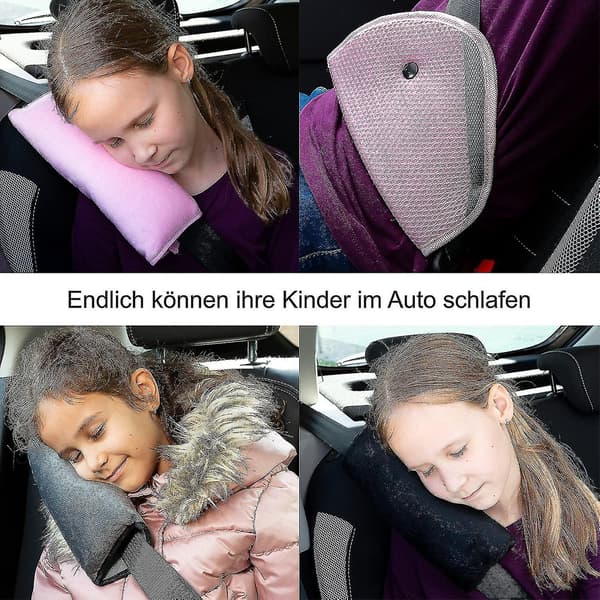 Bæltepude til Børn, Sovepude til Bilen