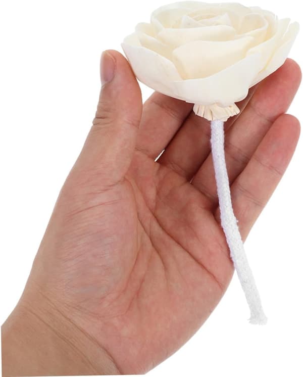 Blomsterdiffusor 2 st eteriska oljor vinstockar blommig veke med bomullsrep