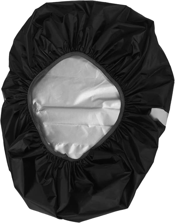 Vattentätt reflekterande ryggsäcksregnskydd med elastisk kant, stor storlek 60L