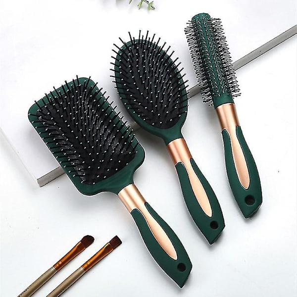 4-pack Antistatisk Luftkudde-Kammassageborste
