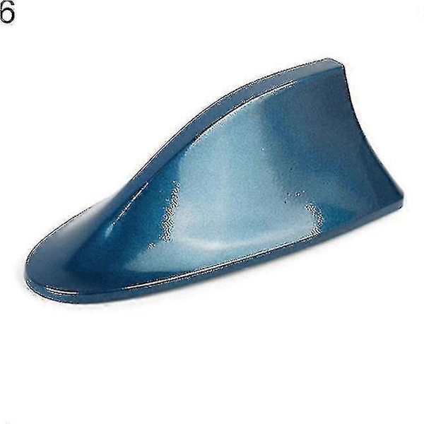 Opgraderet Signal Universal Bil Hajfin Antenne Auto Tag Fm/am Radio Antenne Udskiftning Blue
