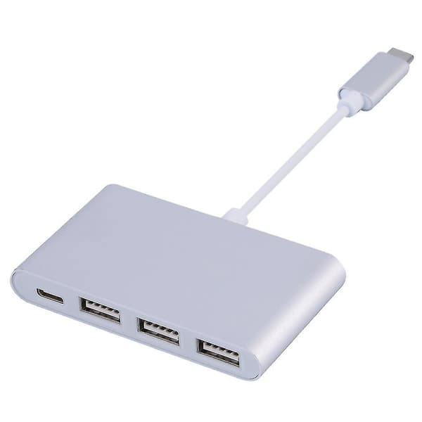 USB-C till 4-Port Hub USB 2.0 Adapter 5Gbps