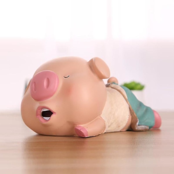 1kpl Piggy Save Bank Kodinsisustus Money Box Sarjakuva Pig