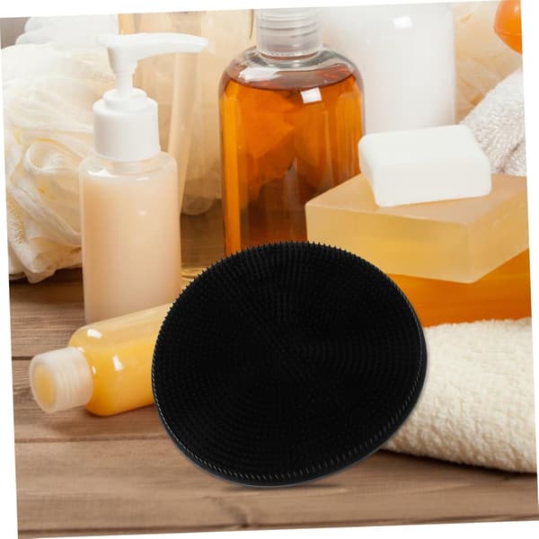 2 stk. badebørste eksfolierende massage brusebørste til kropspleje ergonomisk design til skånsom vask