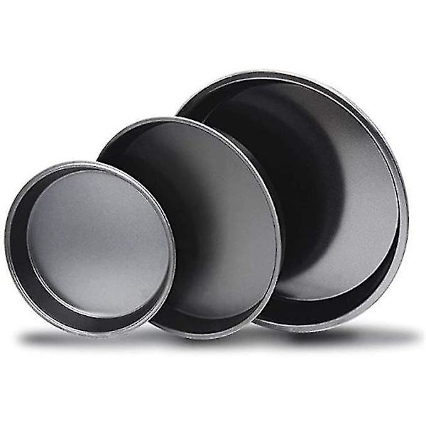 Djup-pan Pizza Bakplåt Set Metall Pan Plåt Ugn