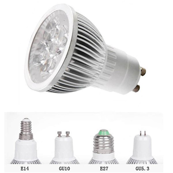 10 stk. 5 W LED Spotlight 450 Lm E14 Gu10 Gu5.3 Høj Effekt