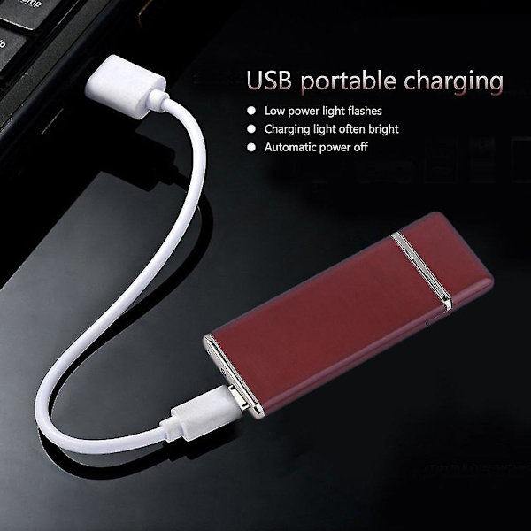 USB-laddnings tändare Vindtätt Laddningsbar Ultratunn G-sensor