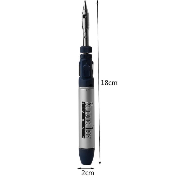 2-in-1 12 ml Kynämuotoinen Kaasuhitsaustyökalu