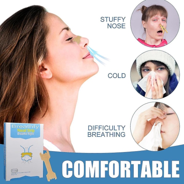10 kpl Breathe Nenäliuskoja Stop Snoring Health Care f940 | Fyndiq