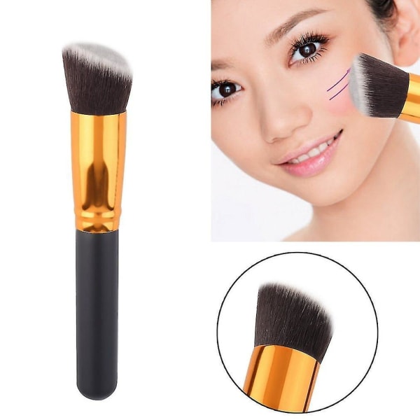 Vinklet Flat Top Brush Face Makeup Powder Foundation Tool