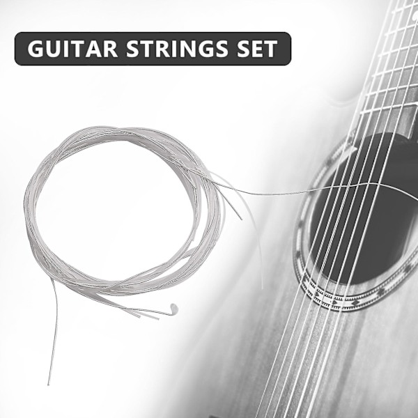 6 st Nylonsträngar för Klassisk Gitarr