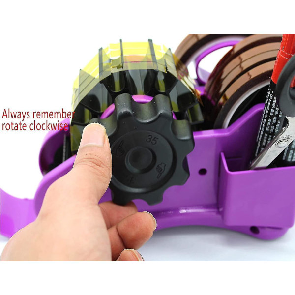 Multi Roll Cut Thermal Tape Dispenser til Thermal Transfer Tape Sublimation, Desktop Heat Press Ther