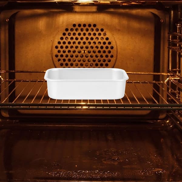 2 st kakformar bakform för hem aluminiumlegering rektangulär form hög temperatur