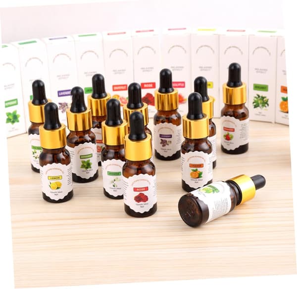 2 stk. aromaterapi eterisk olje for luftfukter lavendel diffuser oljer stresslindring hjemmekontor bil