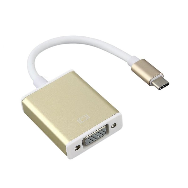 Typ C USB3.1 till VGA-adapter USB-C VGA-kontaktnav