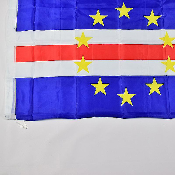 Kap Verde Flag Banner 90*150cm 3x5 Fod Til Møde, Parade, Fest. Hængende, Dekoration