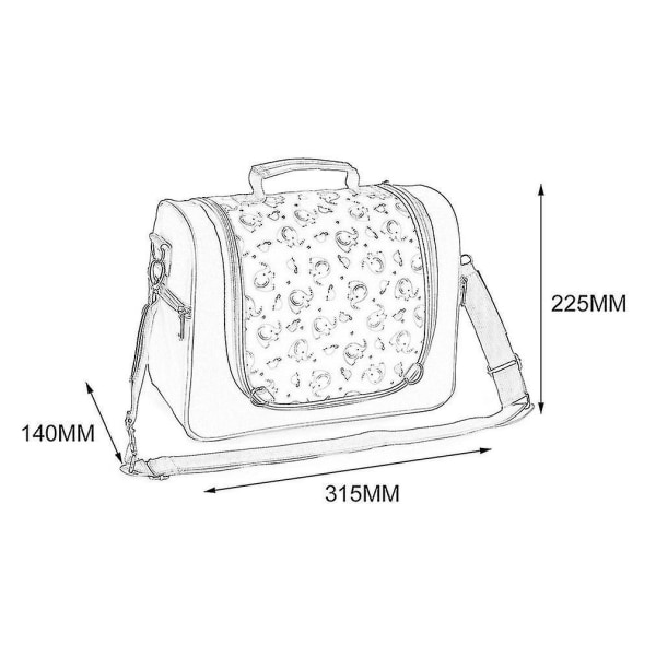 Multifunktionel Babyble Bag, Barnevognspose, Mødrepose