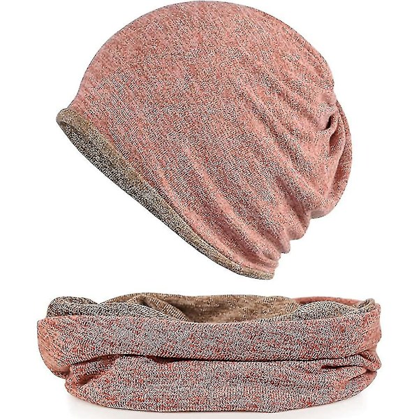 Hatt for menn og kvinner i bomull, avslappet beanie, myk og lett løpehatt, kort hatt for voksne, kjemisk hatt, avslappet hatt Powder * powder