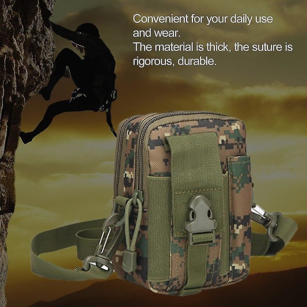 Vanntett Tactical Pouch Oxford Military Waist Bag