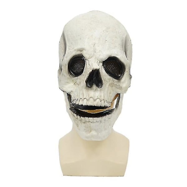 Mask Horror Prop Kostym Grey