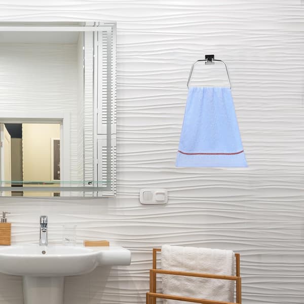 Håndkleholder i rustfritt stål for kjøkken og bad med elegant utseende og sofistikert design