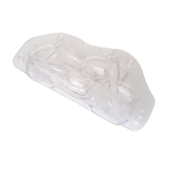 3D Motorcykel Chokoladeforme Polycarbonat Form Bageri
