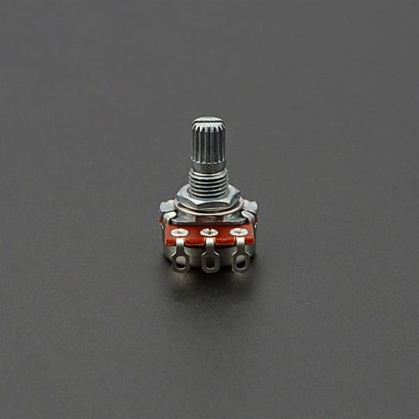 Liten Potentiometer Mini Gitarr Potentiometer Metall Brun Exakt Justering Mångsidig Volymkontroll