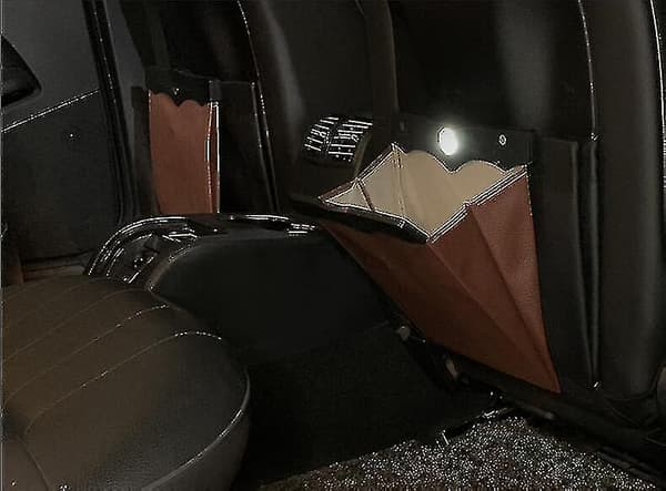 Bil Soppa, Säte Bil Upphängd Förvaringsväska Vattentät PU Material