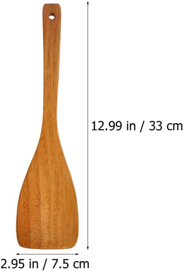 Langskaftet spade Bærbar kokespade Tre langskaftet Ergonomisk